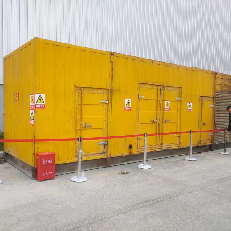 迁西租赁静音发电机