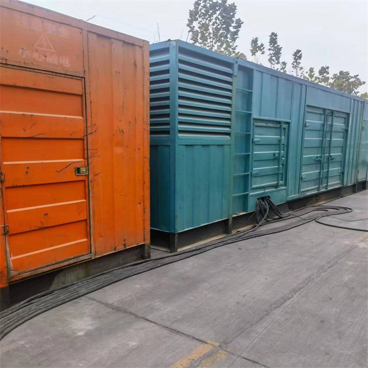 迁西租赁静音发电机